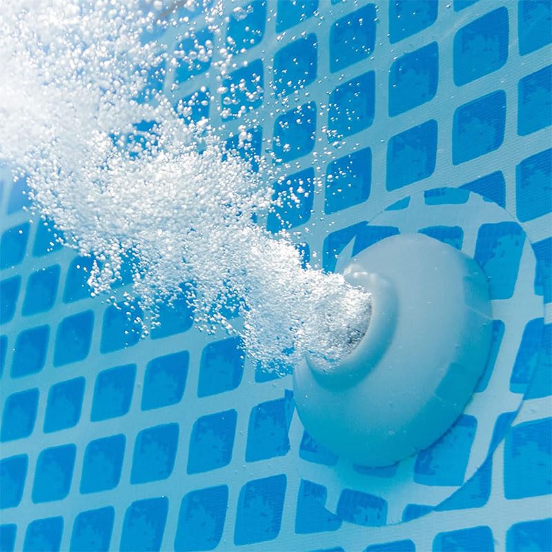 Virsus Pompa Filtro a Cartuccia per Piscine 8604, Flusso d'acqua 2.006 L/h, Flusso Sistema 1.703 L/h, 2 Tubi con Diametro 32mm, Voltaggio 220-240V, Filtro per acqua cristallina per Piccole Piscine
