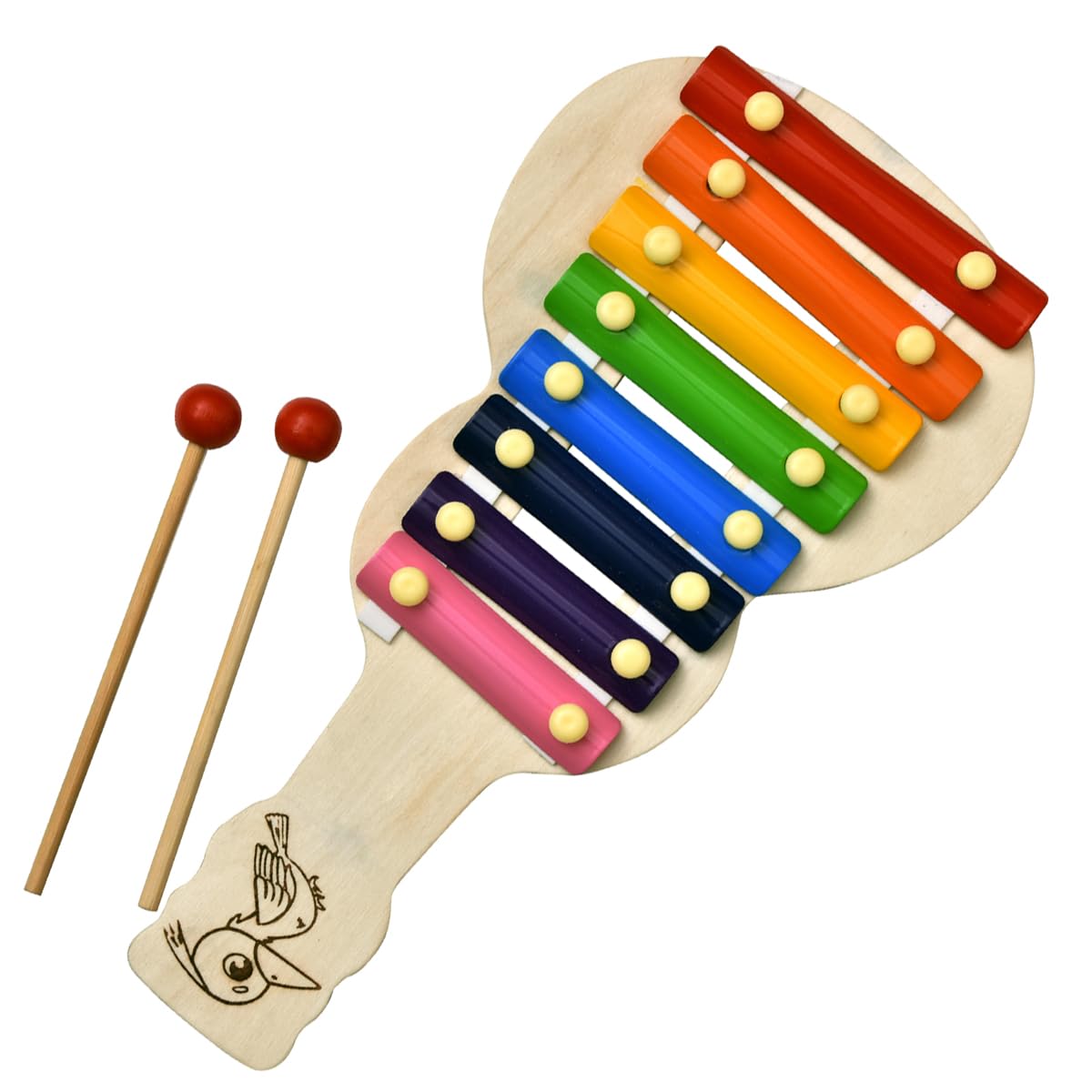 Buy Craft Embassy Guitar Xylophone Musical Toy 8 Notes, 2 Sticks