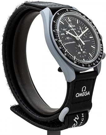 Omega x Swatch Moon Swatch Mission to The Moon Speedmaster Black SO33M100 Unisex