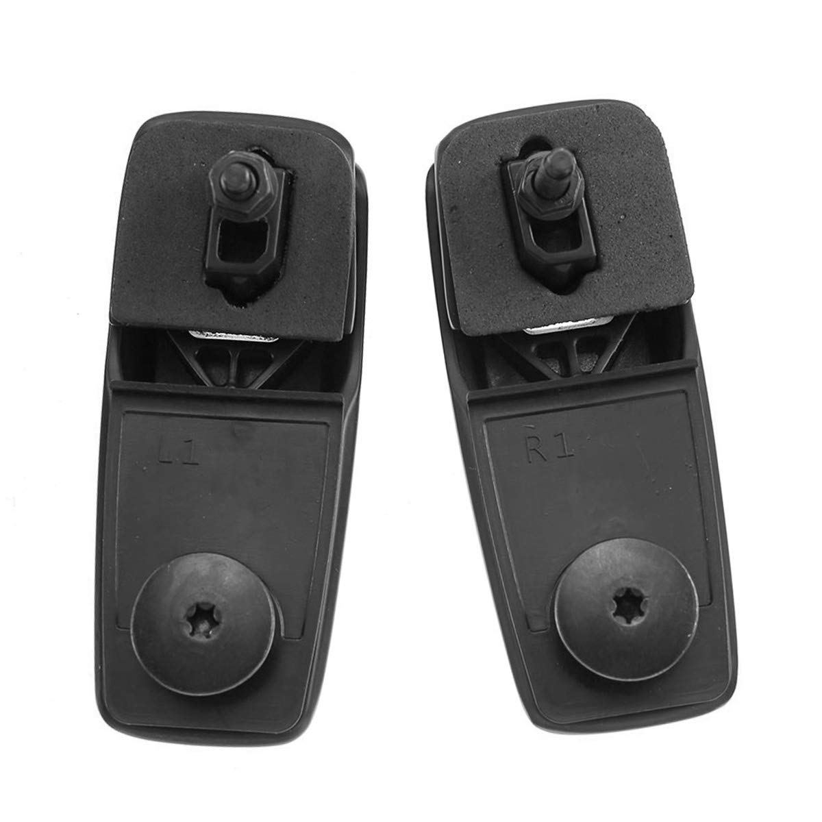 Set Of 2 Liftgate Rear Window Glass Hinge Right & For Left Ford - Foto 9