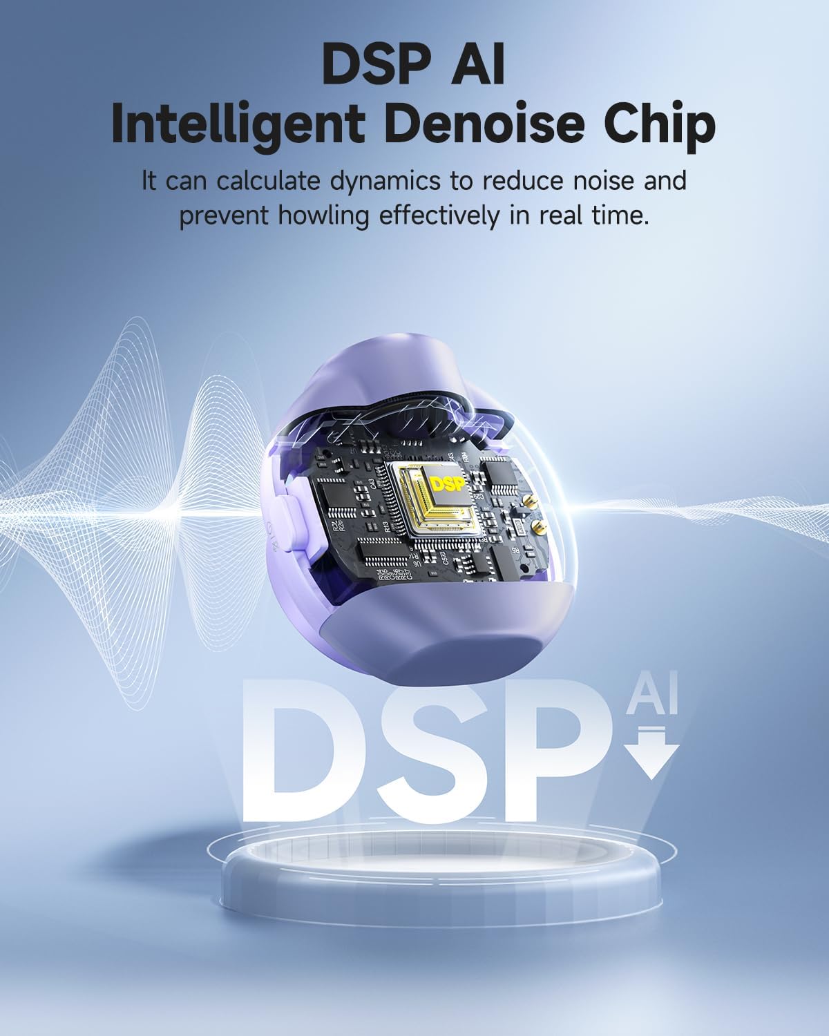 7RYMS WA2 Wireless Voice Amplifier for Teacher with Magnetic Lavalier Mic, Portable Microphone Speaker-Noise Canceling, 23H Working, 164ft Range, Mini Pa System for Teaching, Speech, Tour Guides, Yoga - Image 3