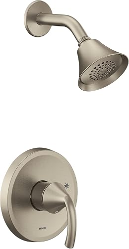 Miniatura 7 de Moen UT2742EP Glyde M-CORE 2-Series 1-Handle Kit de molduras de ducha con 1 mango, requiere válvula, cromo