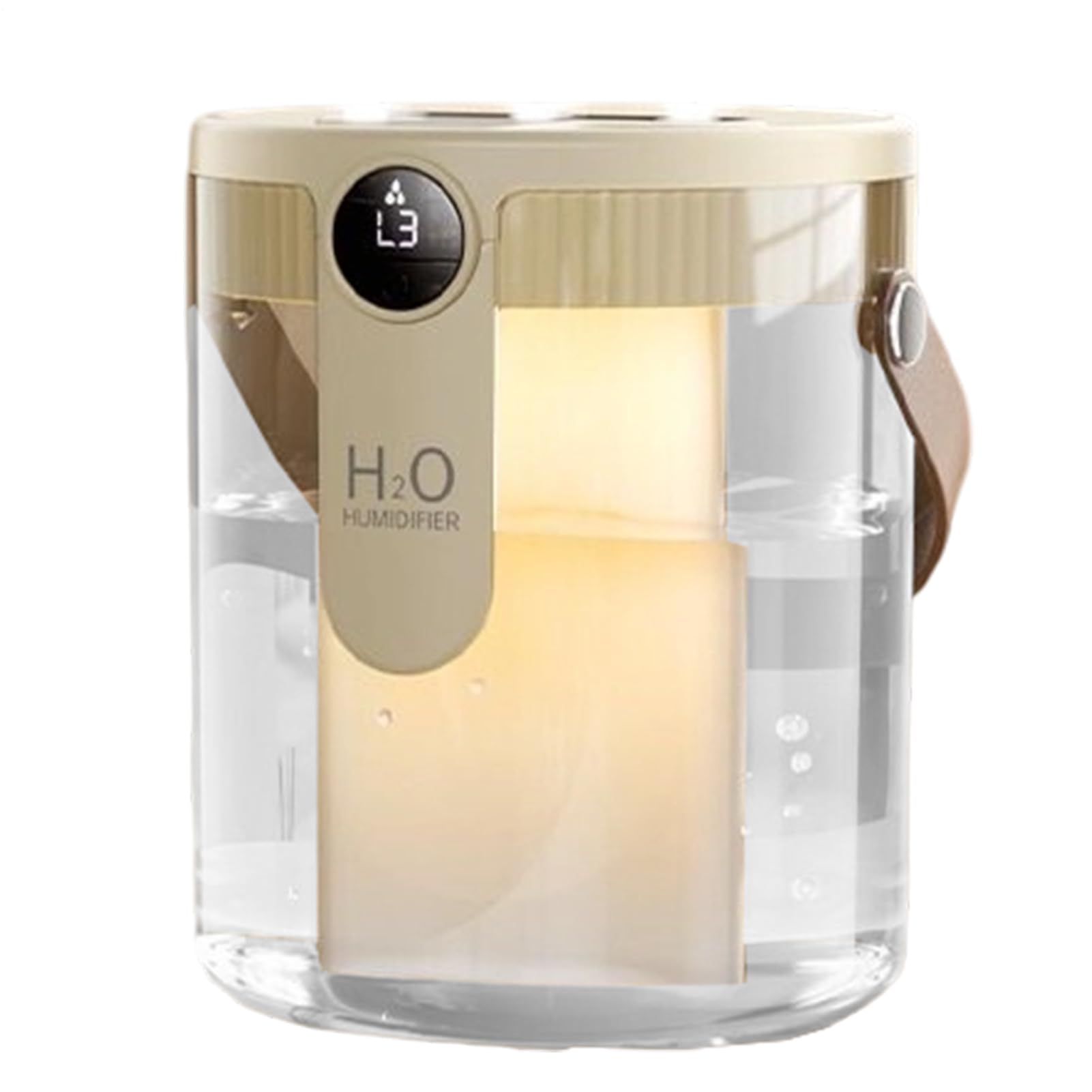 Humidificateur d'ambiance pour pièces et chambre | Diffuseur portable sans fil 1,5 l de voyage