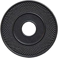 Vista 8 de HwaGui Tetera de hierro fundido grande tetsubina japonesa con infusor de acero inoxidable para tetera de té de hojas sueltas revestida