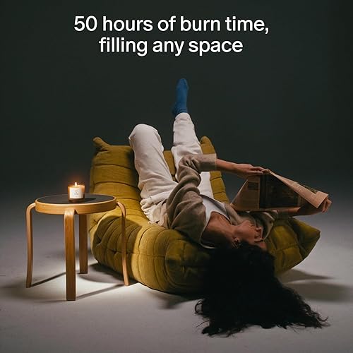 Miniatura 4 de SALT & STONE Velas perfumadas vertidas a mano, aromáticas y fragantes, fabricadas con cera de mezcla de coco natural y soja, mecha 100% algodón,