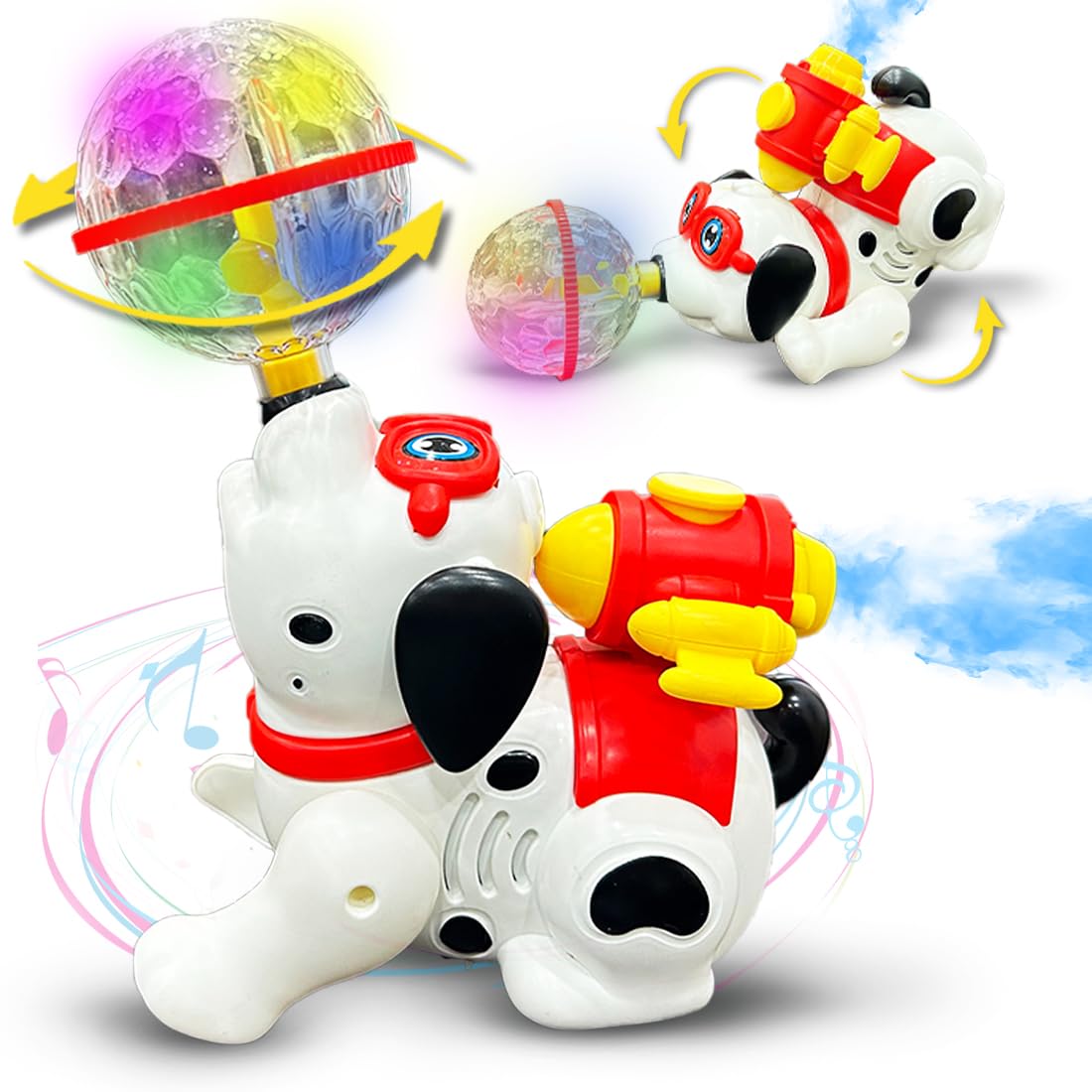 Wembley Dancing Dog Musical Toys for 1 + Year Old Toddlers Babies Walking Toys for Kids with Mist Smoke Spray Flashing Light Sound 360° Rotating Baby Toys Kids Toys for 2-5 Years (B0D317LZC5) Amazon Price History, Amazon Price Tracker