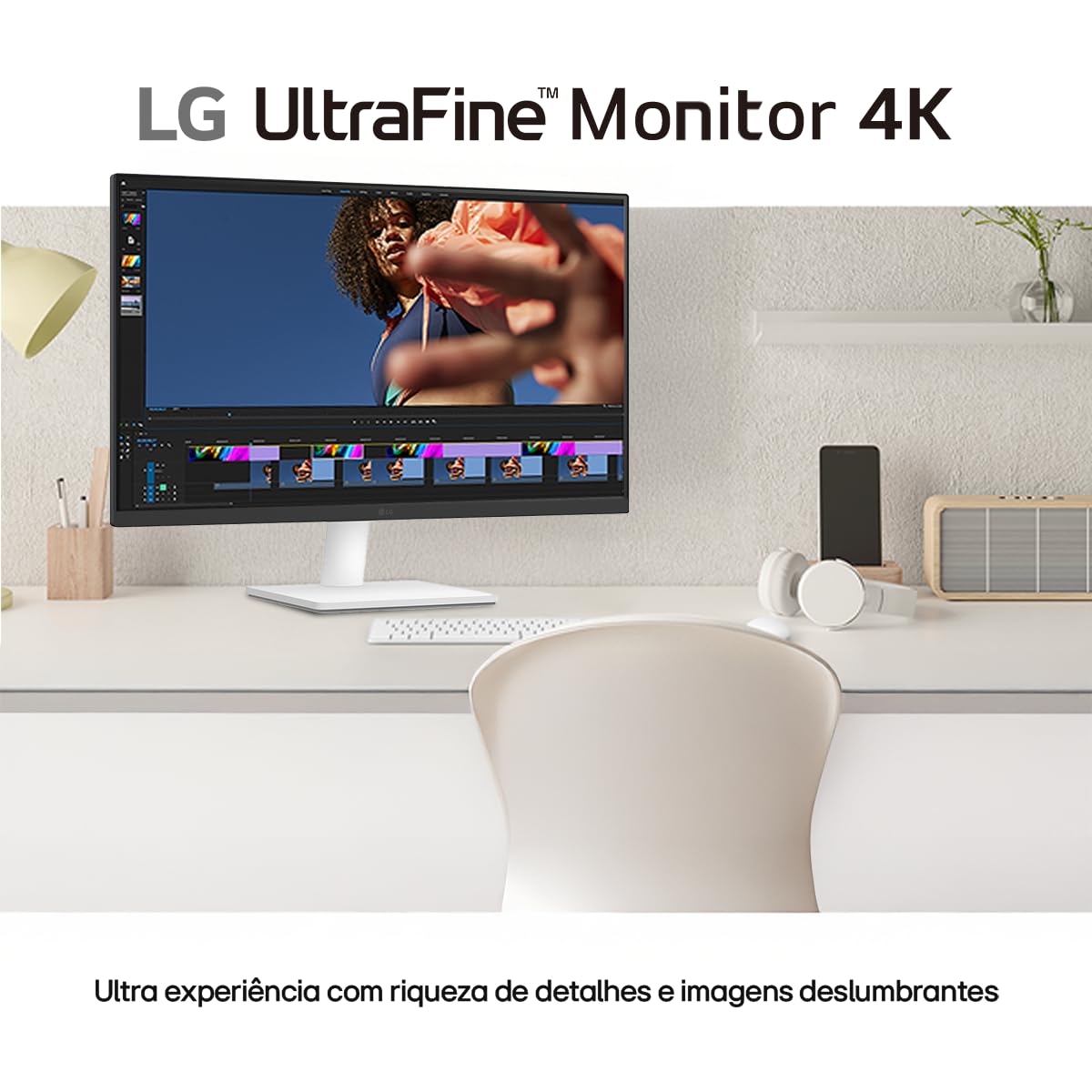 Monitor LG UltraFine™ - Tela IPS UHD 4K 27