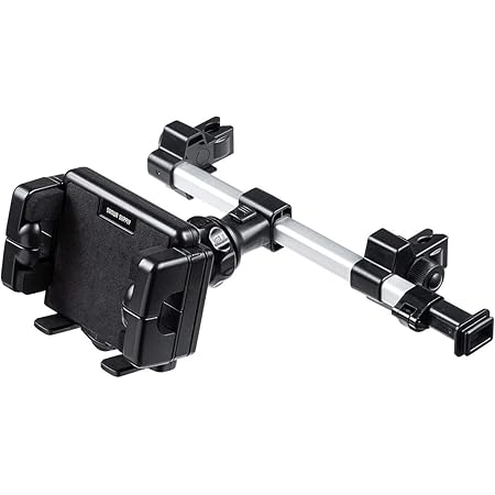 Amazon Co Jp サンワダイレクト 車載 タブレットホルダー 後部座席 Nintendo Switch対応 真ん中設置可能 角度調節可能 0 Car084 車 バイク