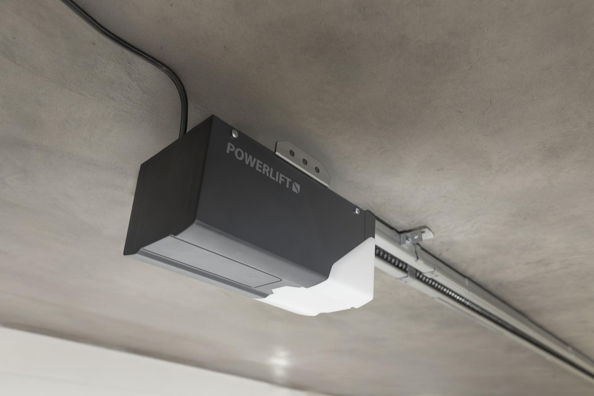 Schellenberg Motorizzazione per porte da garage Powerlift 550 N, superficie massima della porta 8 m², forza di trazione 550 N, inclusi 2 trasmettitori manuali a 4 canali da 433,92 MHz, 60301
