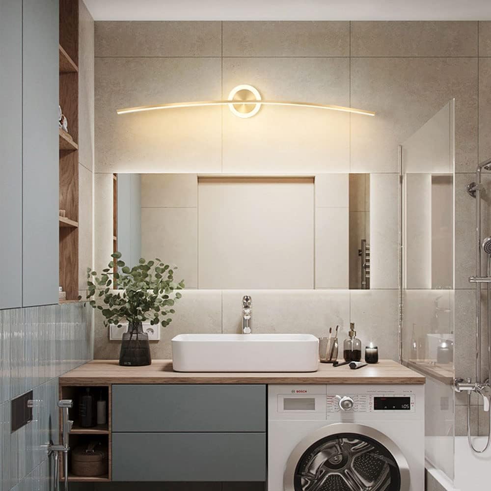 Lampe Miroir Pour Coiffeuse Moderne à LED étanche 3 Couleurs