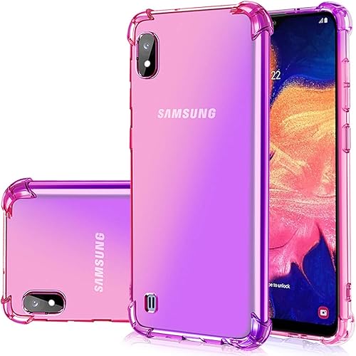 Gufuwo Funda para Samsung A10 (no compatible con A10), Galaxy A10 Cute Case Girls Women Gradient Slim Anti Rasguño Suave TPU Funda Protectora a a Gufuwo Funda para Samsung A10 (no compatible con A10), Galaxy A10 Cute Case Girls Women Gradient Slim Anti Rasguño Suave TPU Funda Protectora a a