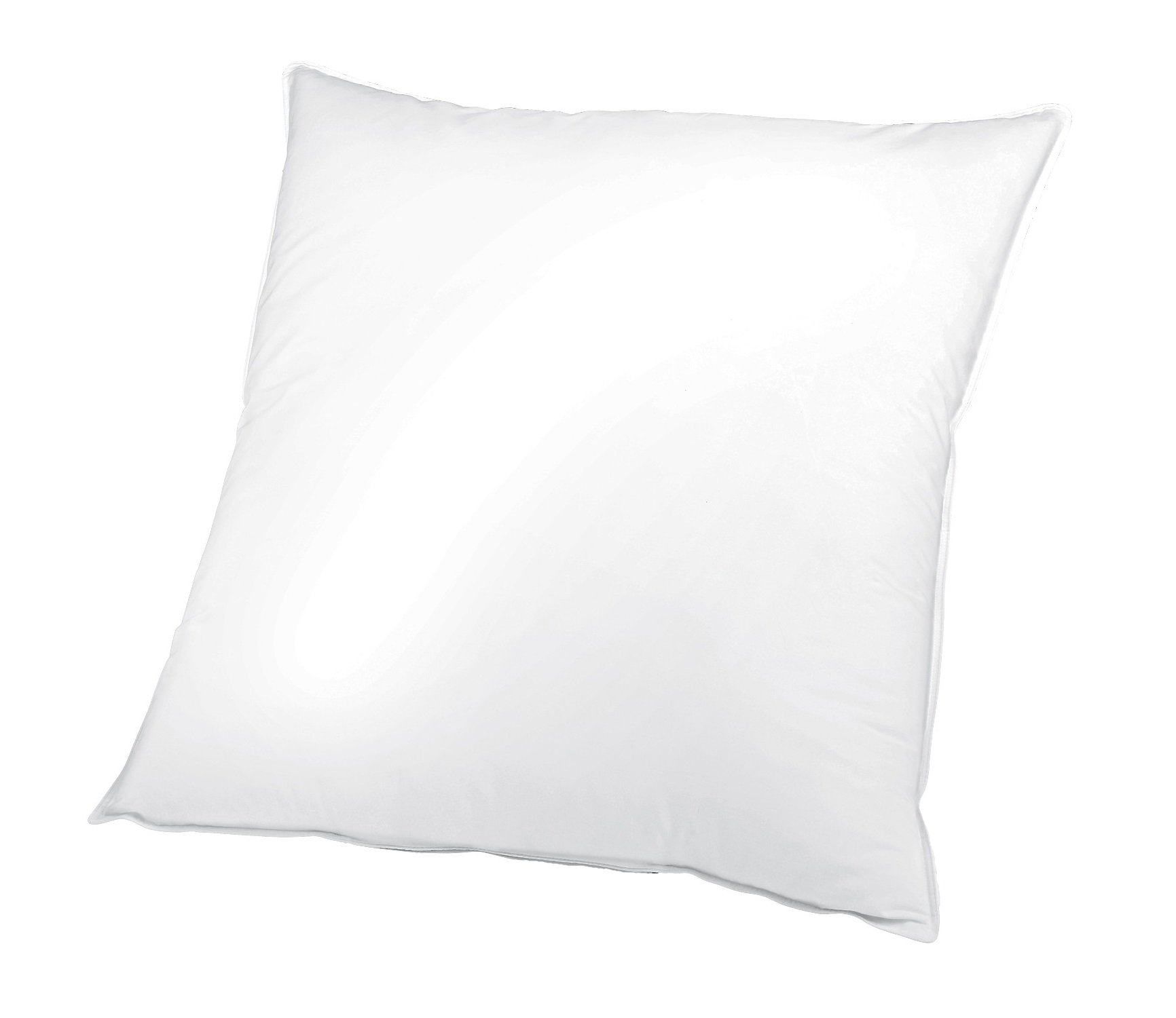 Kissen Kopfkissen 70% Federn / 30% Daunen, Gr. 80x80 cm, Fb. 01 weiß, ca. 800 gr.