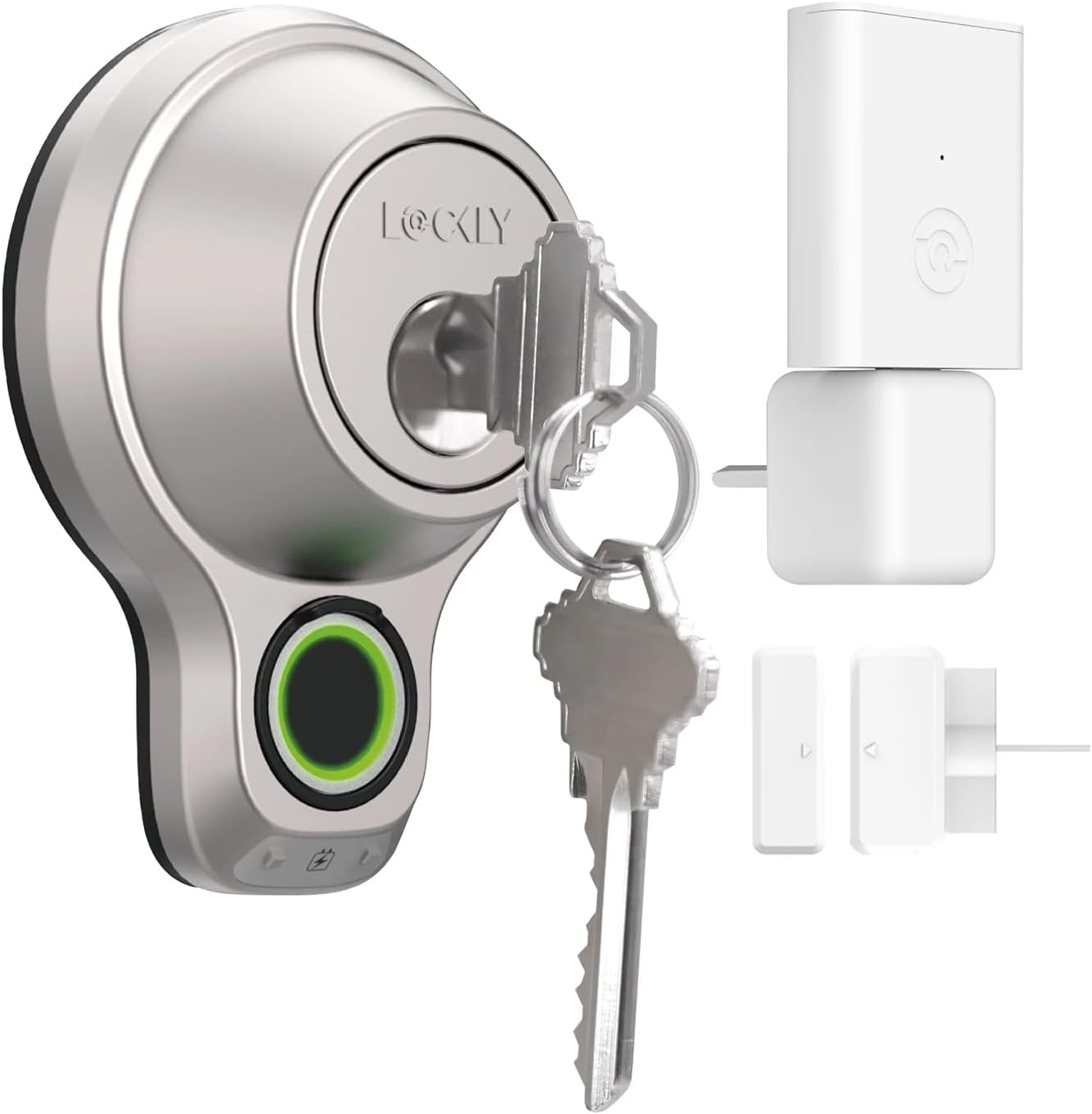 Lockly Access Touch Pro – Compact Smart Wi-Fi Lock with Fingerprint Access, App Control, Voice Control, Auto Lock -PGD7YWSN Lockly Access Touch Pro – Compact Smart Wi-Fi Lock with Fingerprint Access, App Control, Voice Control, Auto Lock -PGD7YWSN