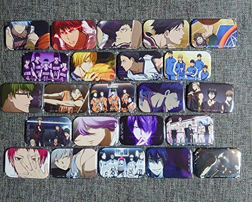 黒子のバスケ 缶バッジ opening&ending 全23種 黒子のバスケ 缶バッジ opening&ending 全23種