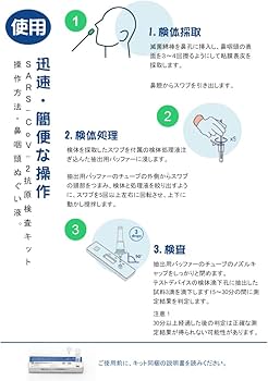 Amazon.co.jp: 抗原検査キット 新型コロナウイルス 抗原検査キット