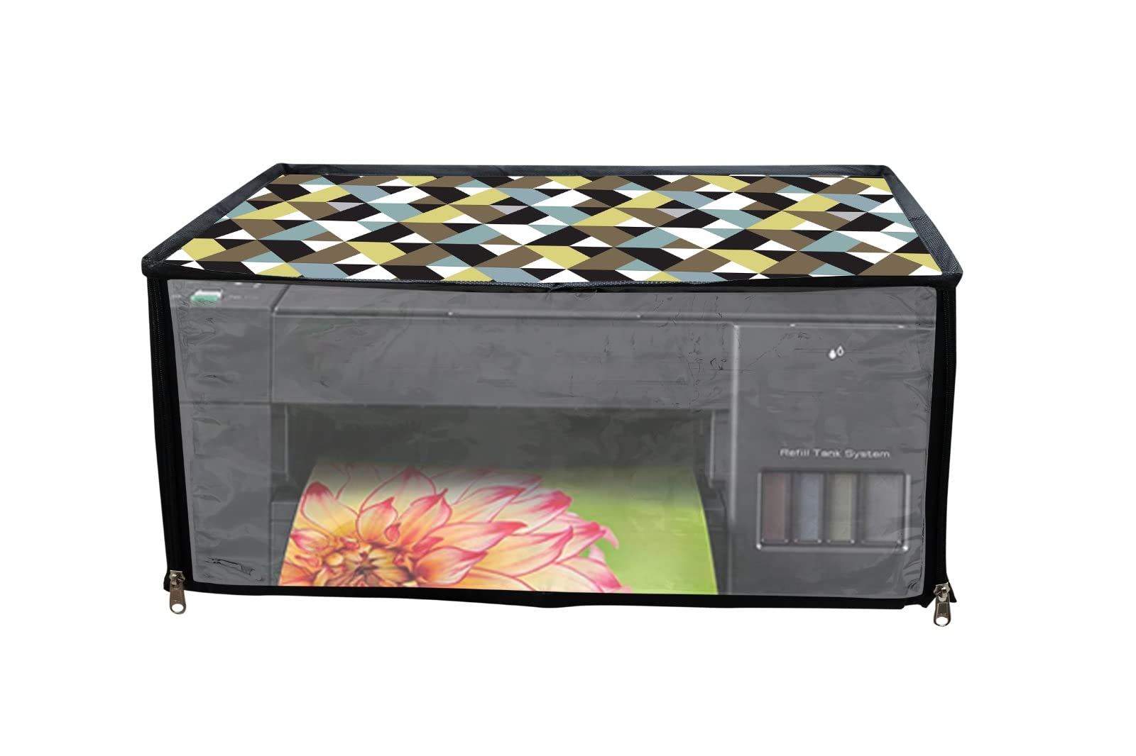 Beautiful Printed Printer Cover Compatible for Brother DCP T426W INK TANK Printer-Triangle Print (B0CG4L8CCW) Amazon Price History, Amazon Price Tracker