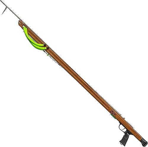 Miniatura 12 de JBL Spearguns Woody Elite Performance Speargun for Spearfishing, Freediving, Scuba Diving, Fishing, Diving, Mahogany Barrel, Stainless Steel Shaft,