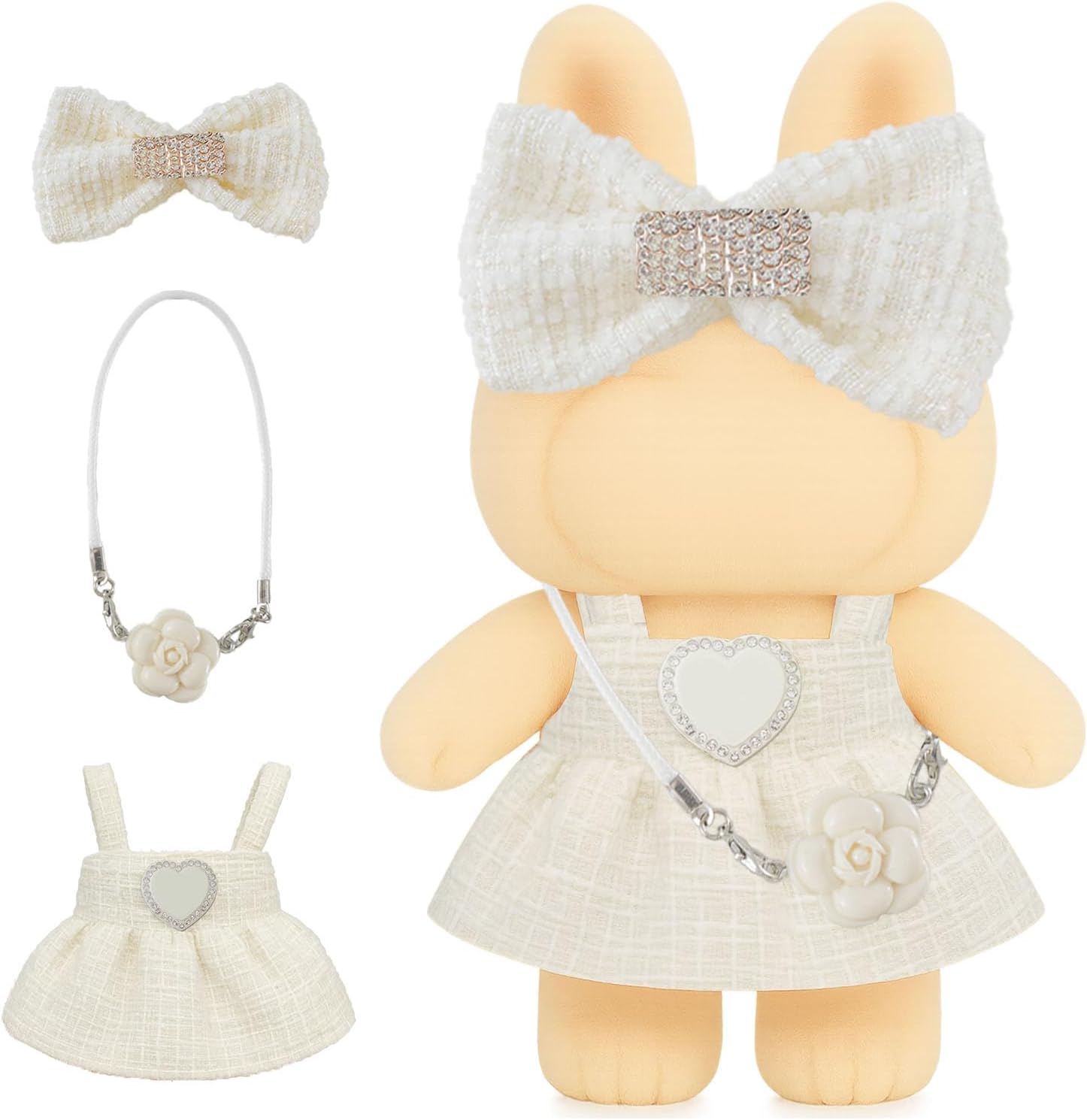 Cute Doll Clothes for (NO Doll) Her Soul Sister Mom Best Friend Friendship Bestie Daughter in Law Happy Birthday Gifts Unique Present (White) - Amazon product rated Grade C