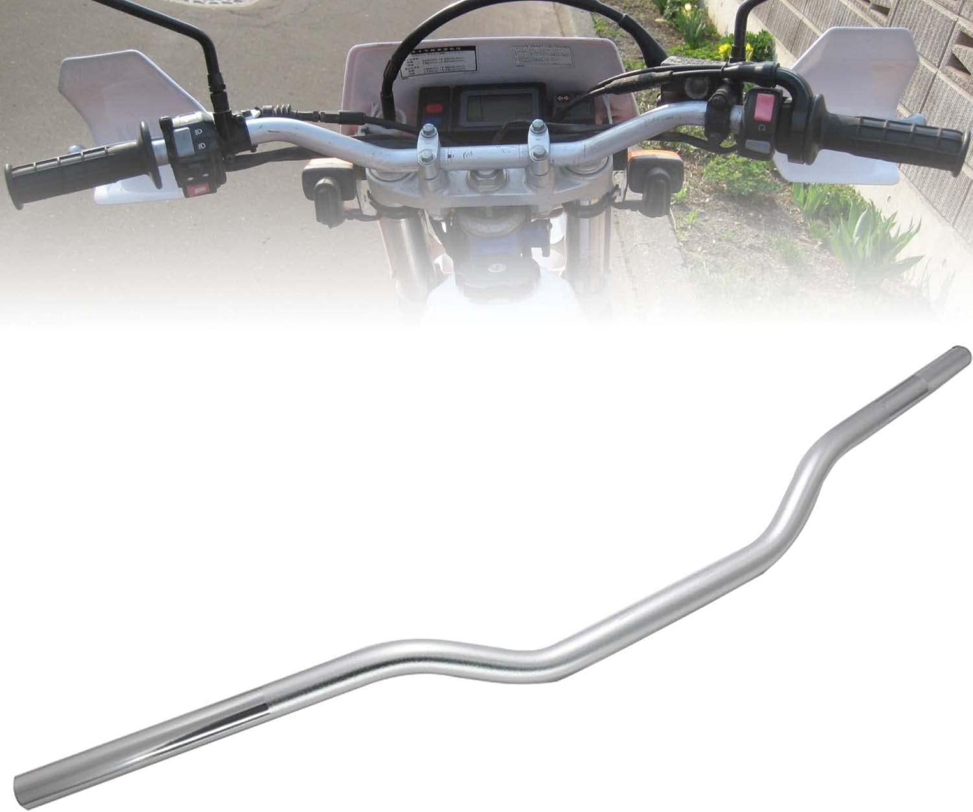 Amazon | FAST PRO バイク用 ハンドルバー 22.2mm 汎用 ハンドル 
