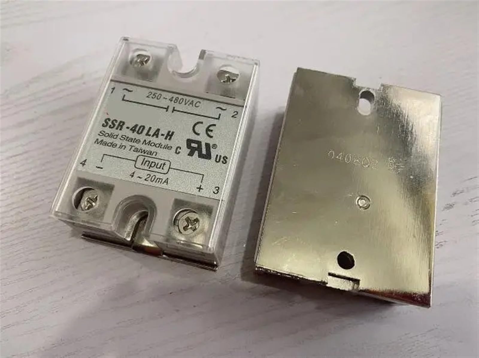 Módulo relé de estado sólido SSR-50LA de 250-480VAC para control analógico 3