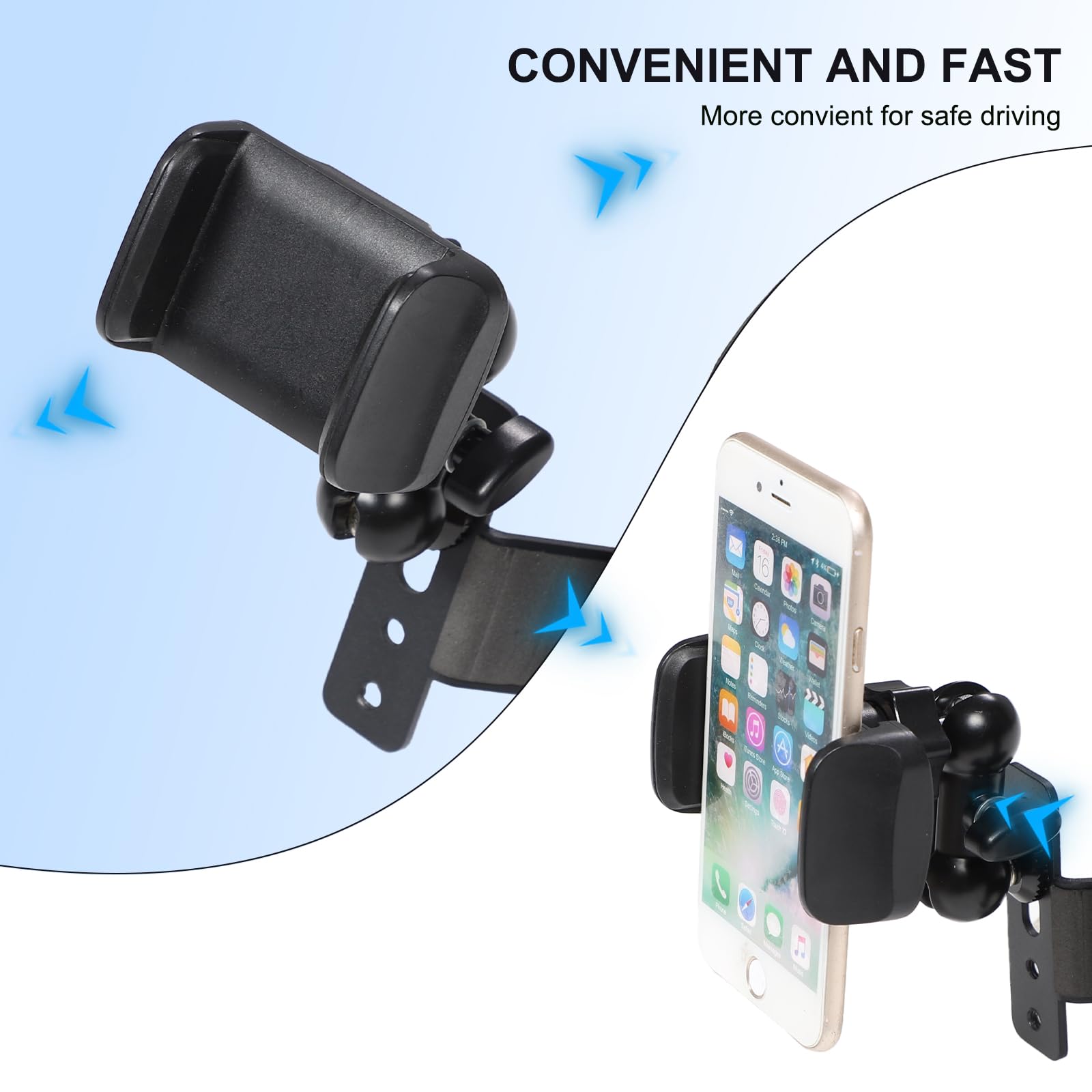 Supporto magnetico per telefono per Land Rover Defender 2020+, supporto per telefono per bocchetta dell'aria, girevole a 360°, per tutti gli smartphone