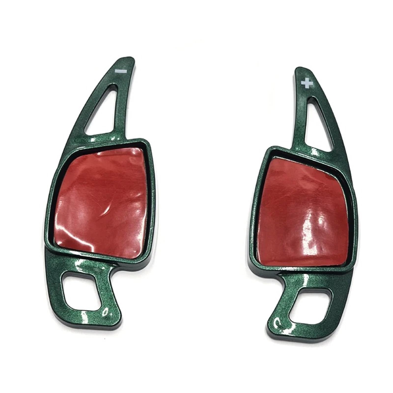 Immlsx Pearl Green Car Shift Paddle For A3 For A4 For A5 For A7 For A8 S3 S4 S5 S6 S7 2020 2021 Car Sports Steering Wheel Shift Paddle Shifter Abs Carbon Fiber Gear Shifter Paddles