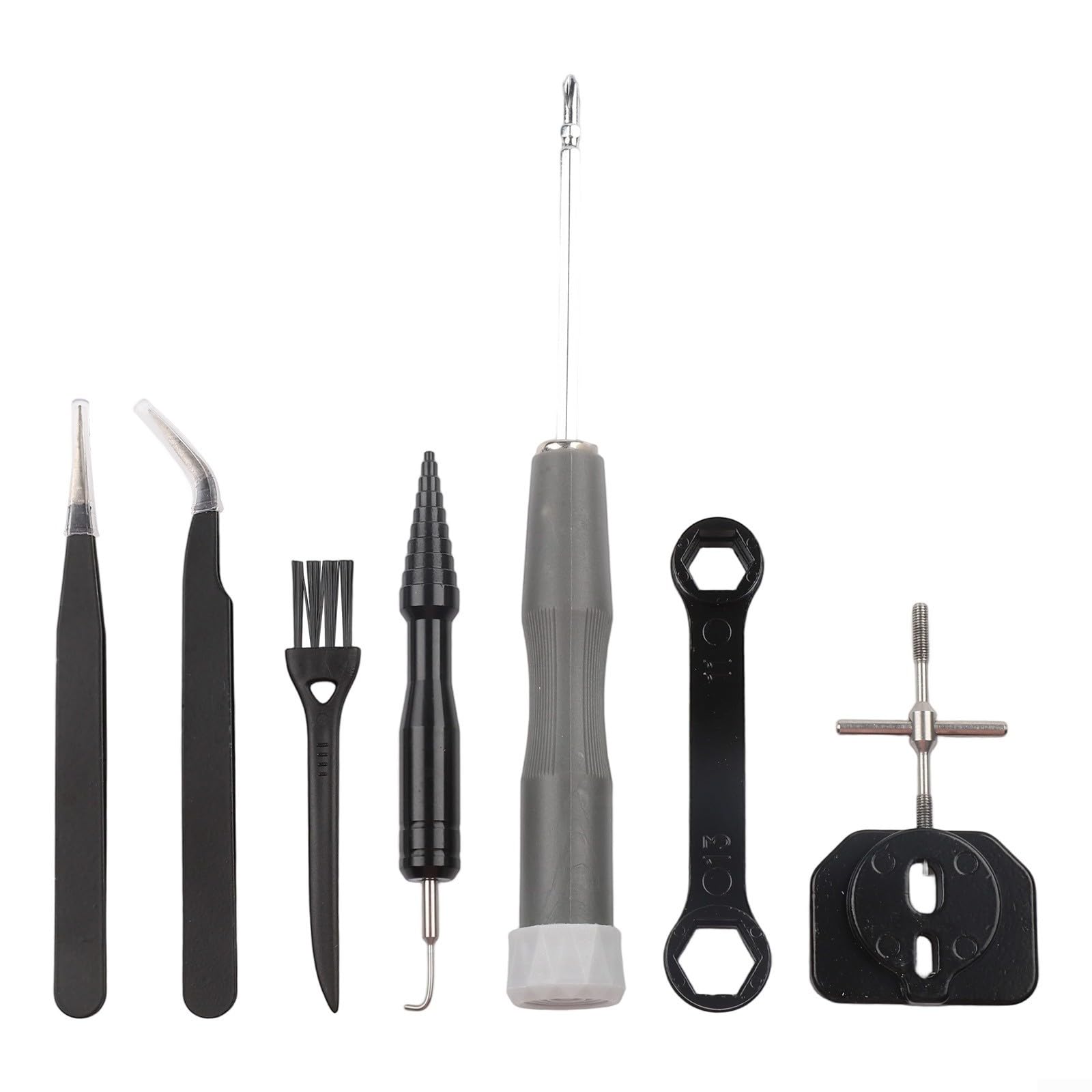 Complete Reel Care Tool Set Stainless Steel Multi-Tool for Baitcasting Drum Wheel Maintenance and Lubrication(basic style)