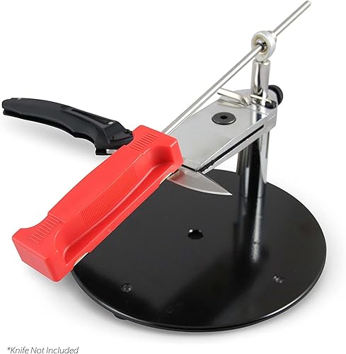 Miniatura 9 de Afiladores de cuchillos profesionales para cuchillos de cocina – Diamante – Diseñado con abrazadera apretada, base estable – Fácil de montar con