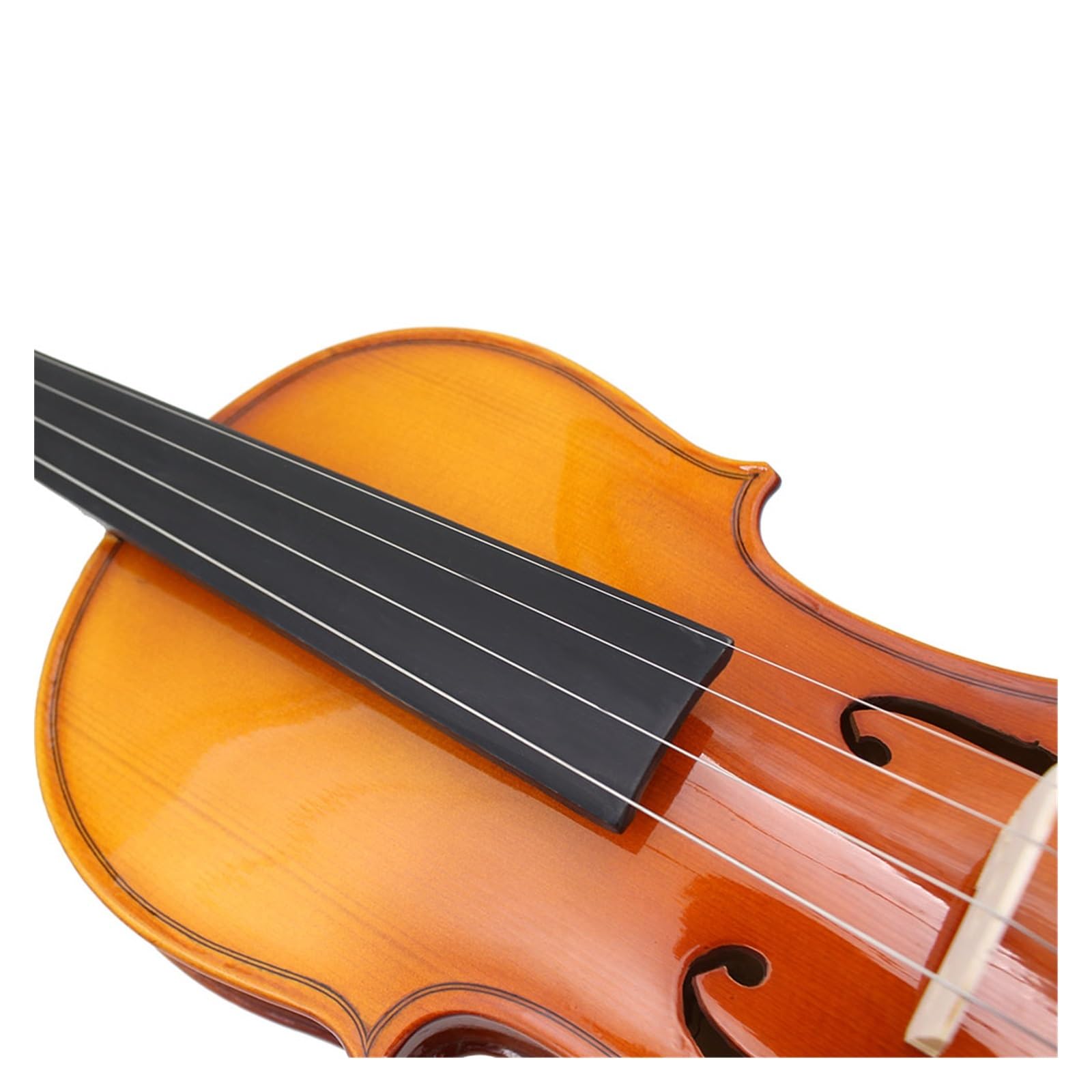 Anfänger Geige Violine Jujube Holz Volle Größe 4/4 3/4 1/2 Akustische Violine Musik Instrument Zubehör Geige Mit Fall Bogen (Color : Violin 4-4)