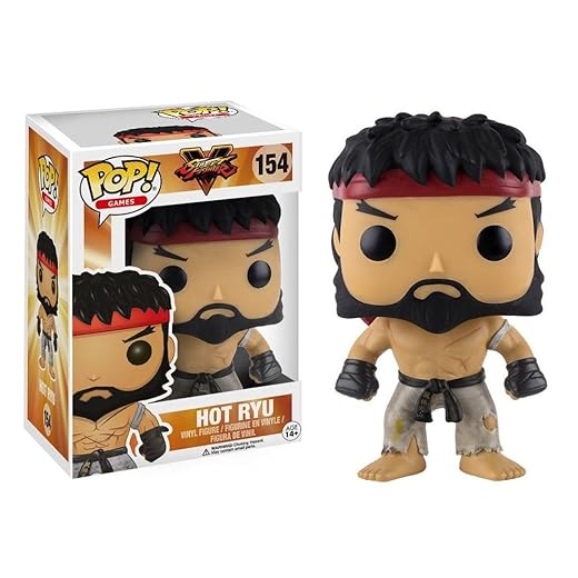 Funko Street Fighter Hot Ryu Pop Games Figure (Discontinued By Manufacturer)