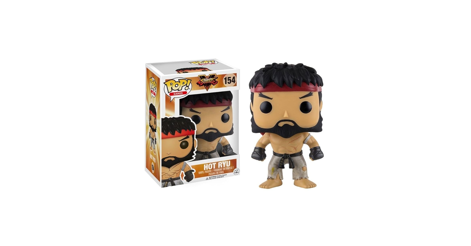 Amazon.com: Funko Street Fighter Hot Ryu Pop Games Figure