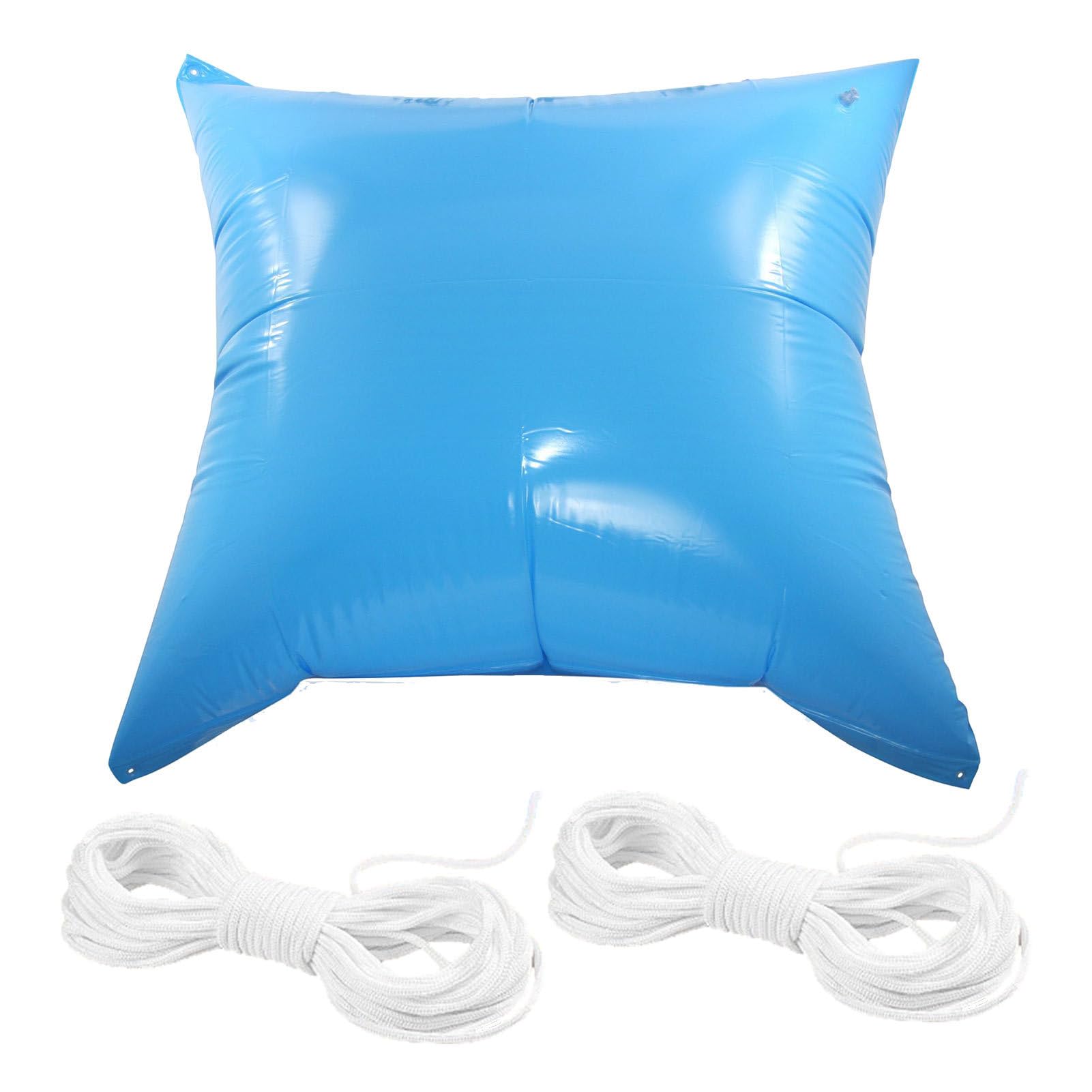 Cuscino Invernale Per Piscina 120x120 Cm, In PVC Resistente Al Freddo, Antiaffondamento Per Telo Di Copertura, Con Occhielli Per Fissaggio - 6