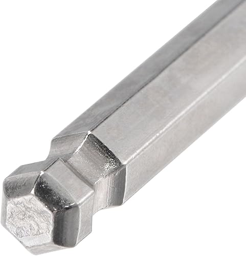 Miniatura 3 de uxcell Llave hexagonal de extremo de bola de 732 pulgadas, herramienta de reparación CR-V de brazo largo en forma de L
