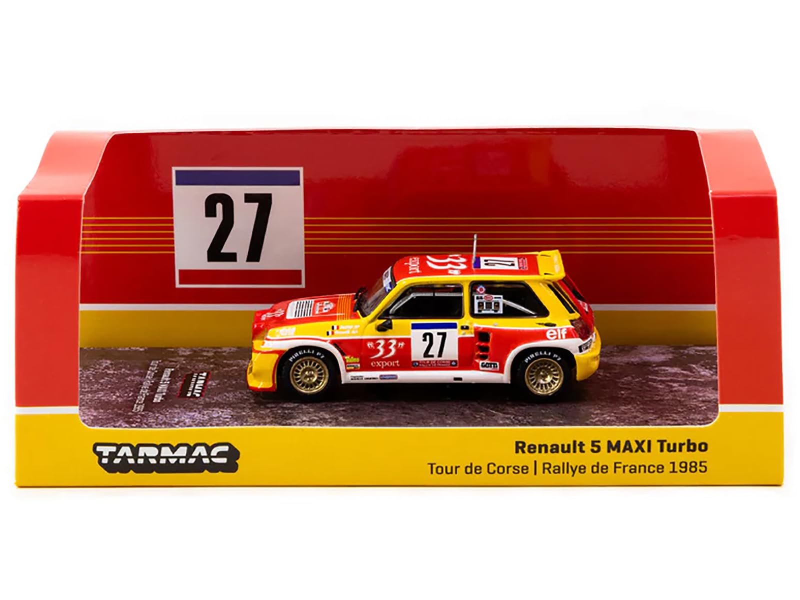 Amazon.com: 5 Maxi Turbo #27 Didier Auriol - Bernard Occelli Tour