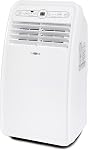 Uhome portatif Air Conditionneur, 8000 BTU Compact AC Unité avec refroidissement, déshumidificateur, ventilateur, télécommande et kit de montage de fenêtre inclus, blanc