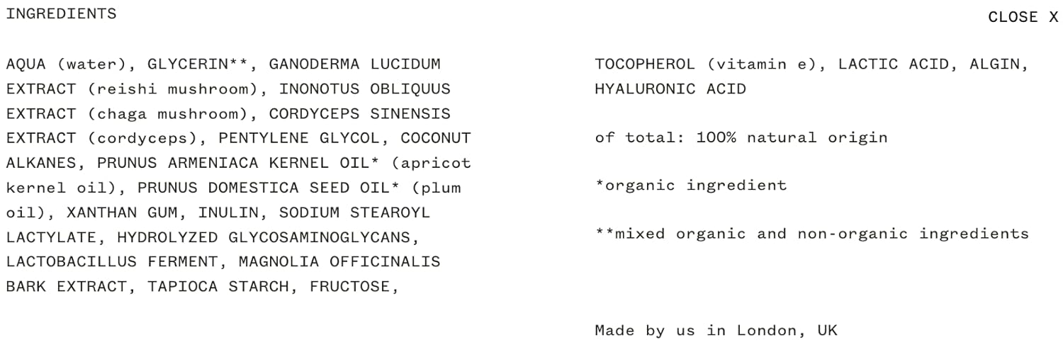 Pai Skincare - Organic Pai Labs Tri-Mushroom Super Soothing Booster | Natural, Vegan, Sensitive Skincare (0.3 fl oz | 10 ml) - Image 8