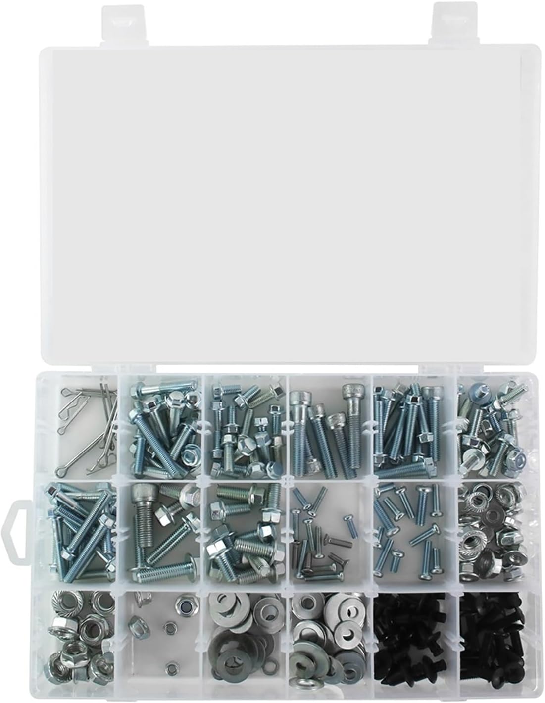 260pcs Full Fairing Bolts Motorcycle Body Engine Frame Exhaust Bolt Kit for 50 500 650 90 1000 175