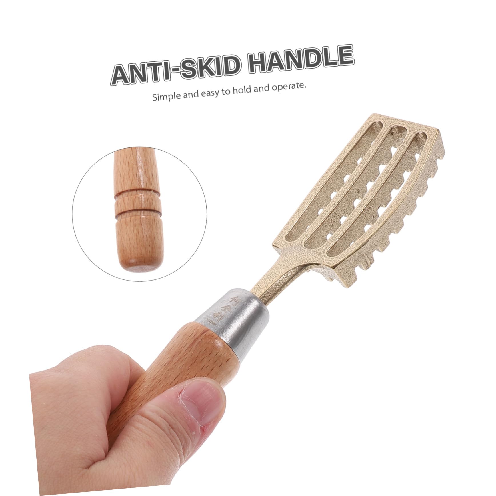 TOPBATHY 2 Pz Pialla a Squame di Pesce Raschietto per Squame da Cucina Gadget per Raschiare Il Pesce Disincrostante per Pesce Grattugia Casa Manuale Dispositivo di Rimozione di Legno