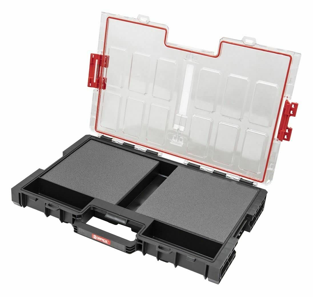Qbrick System ONE L Organizador con relleno de espuma 5123 caja de herramientas caja caja caja de herramientas caja caja caja de herramientas maletín multisistema de maletas, caja surtida, caja de