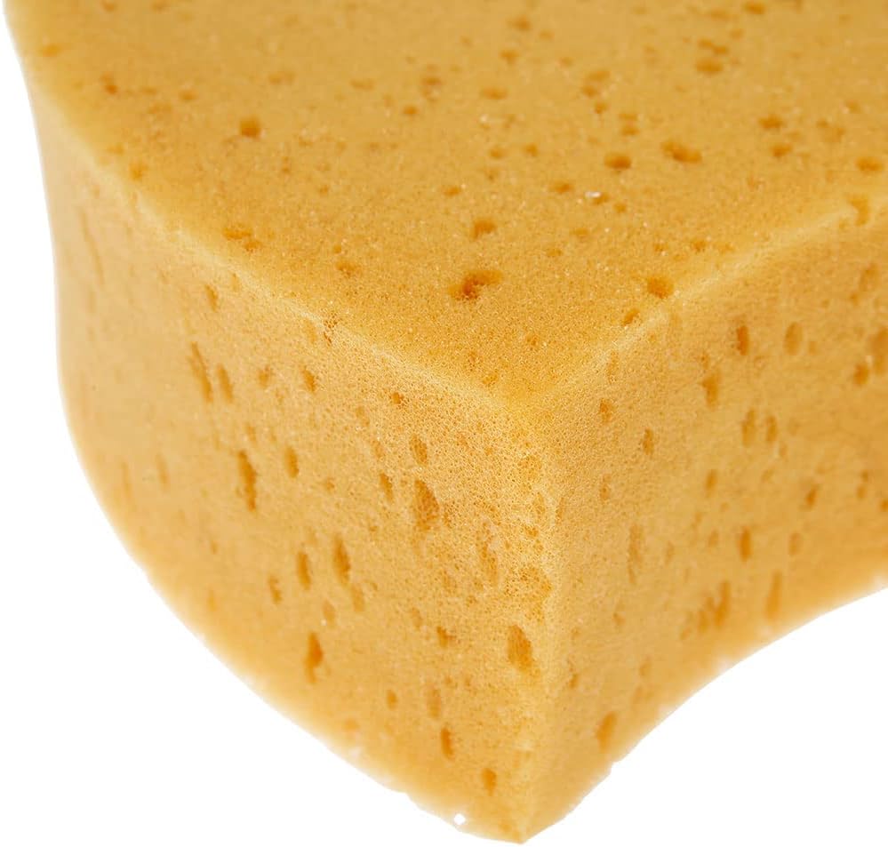 Synthetic Sponge Cleaning Sponge - Size XL - Dimensions: 19 x 13 x 6 cm - Material: Synthetic - Ergonomic Shape - For All Types of Cleaning and Working - Natural Look