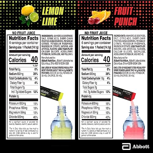 Pedialyte Sport Electrolyte Powder Packets Hydration Station thumb #5