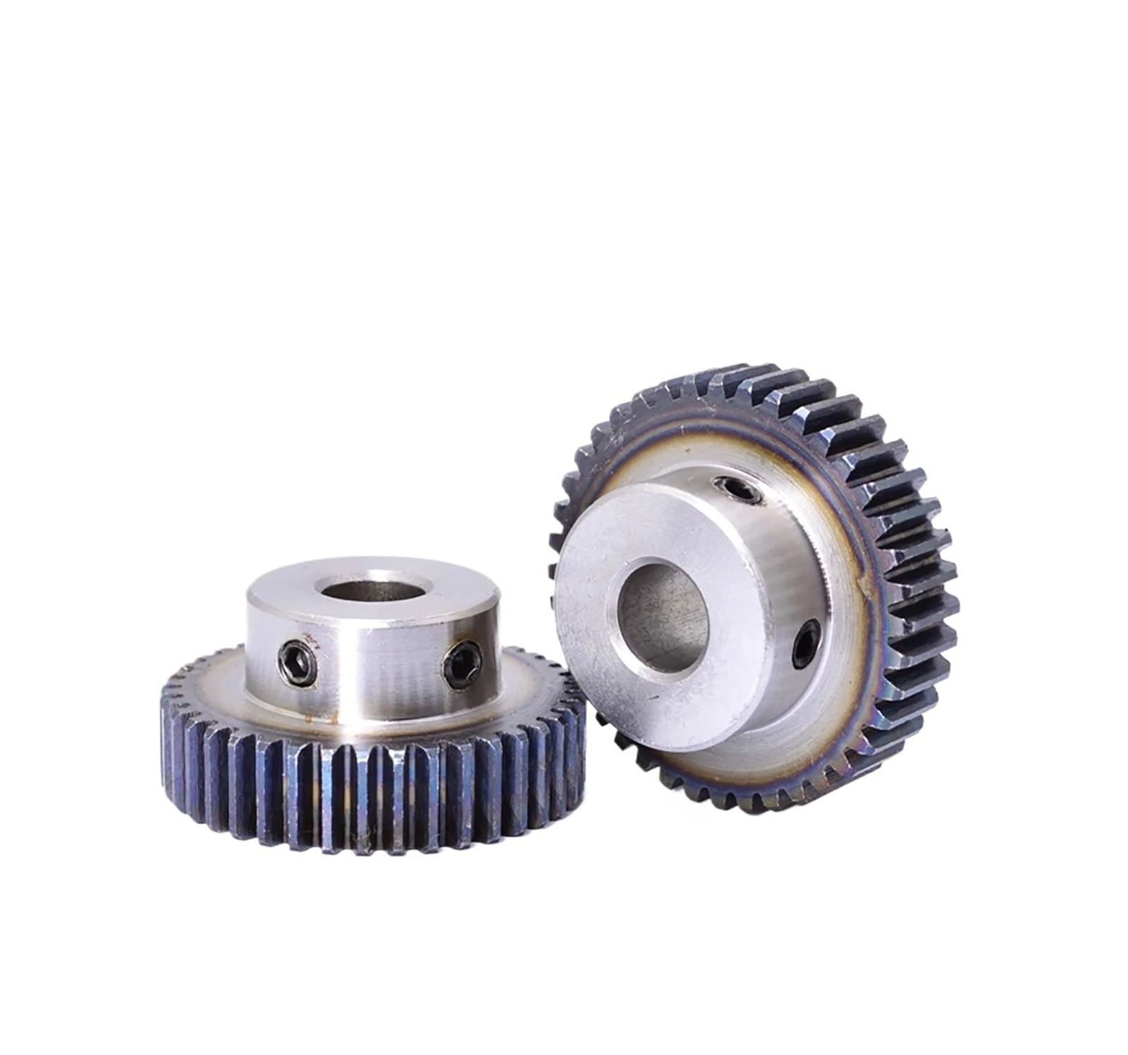 Bevel Gear Pinion Hardware Mechanical 1pcs Spur Gear 1M 40T-72T Steel Motor Pinion Gear Bore Size 8mm Transmission Accessories(42 Teeth)