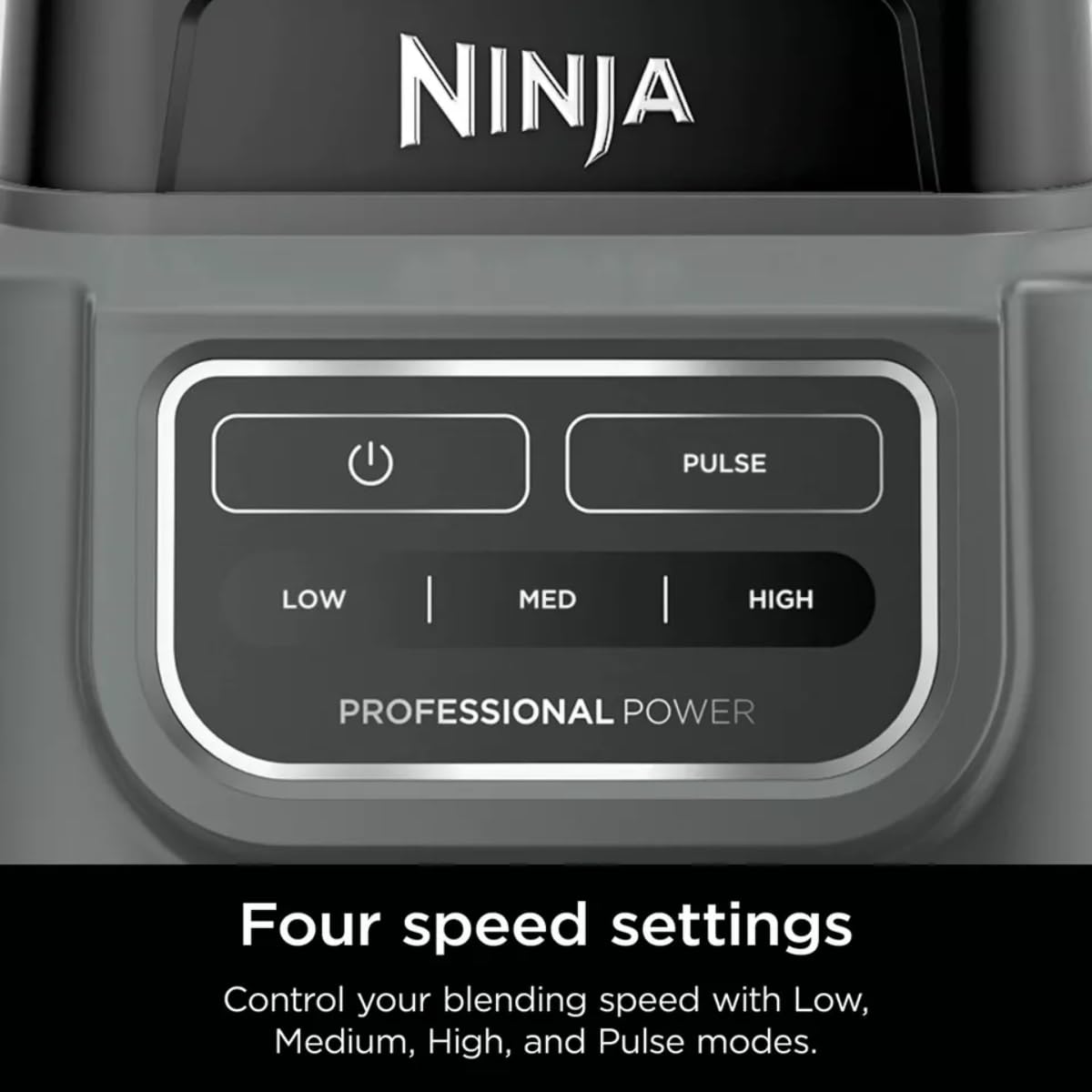 Ninja - Ninja Classic BE200 1000w Blender, 72 oz. Dark Grey