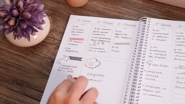 Agenda 2025 Settimanale A5 Con 142 Adesivi - Da Dicembre 2024 A Gennaio 2026 | In Italiano, Design Doodle - Foto 5