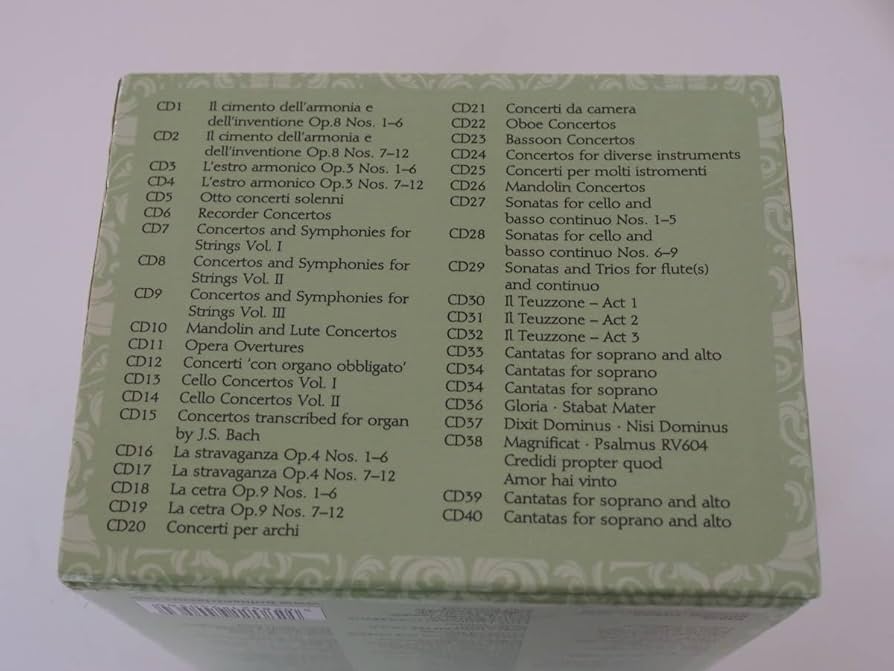 Amazon.co.jp: BRILLIANT CLASSICS VIVALDI ヴィバルディ