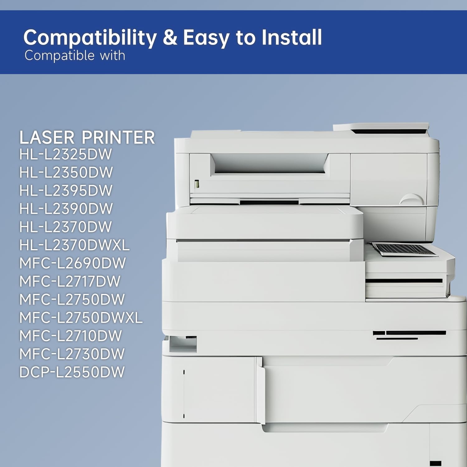 DR730 zamiennik bębna do Brother DR730 DR-730 bęben kompatybilny z HL-L2350DW HL-L2395DW HL-L2390DW HL-L2370DWXL DCP-L2550DW MFC-L2750DW MFC-L2710DW Brother mono laserowe drukarki