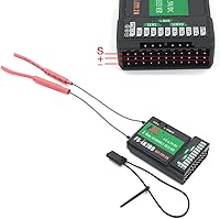 Vista 8 de FLYSKY FS-i6X 10CH 2.4GHz RC Transmitter ControllerW iA10B Receiver Upgrade Cable for RC Helicopter Plane Quadcopter Glider, unisex-children