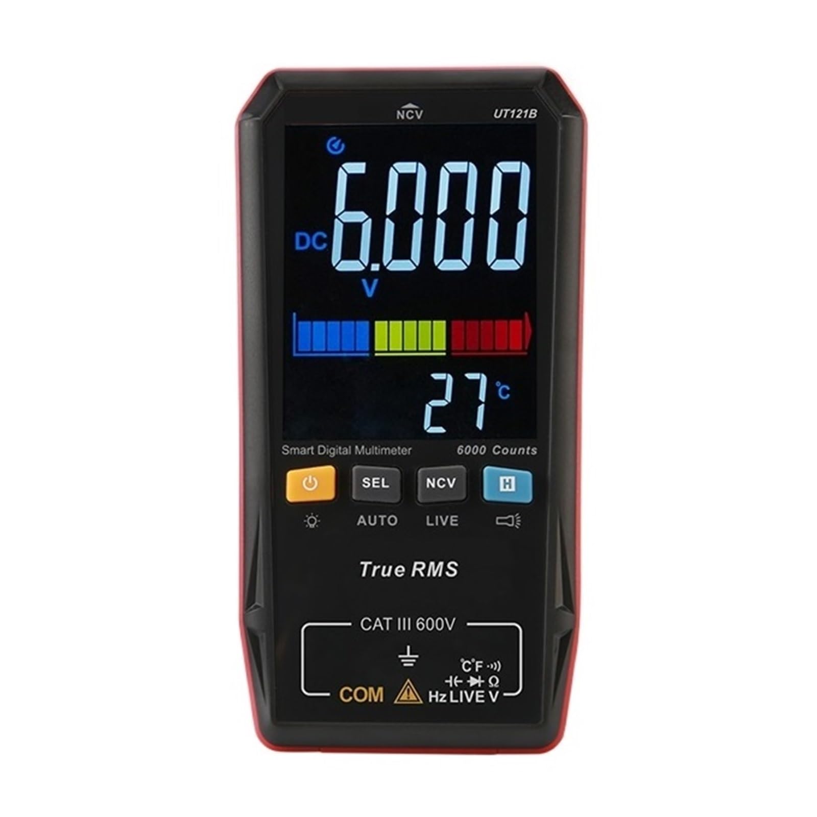 Multimètre numérique capacimeter frequency meter testeur tension 121B - 7