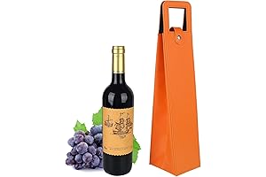 Premium Leather Wine Bottle Gift Bag - The Epitome of Sophistication