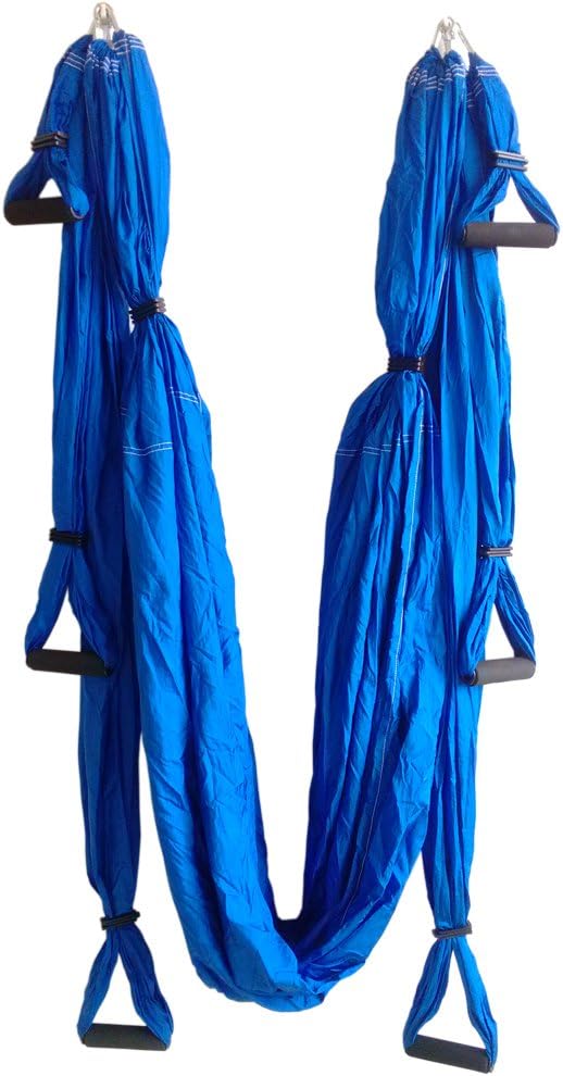 Deluxe Aerial Yoga Hammock Yoga Inversion Sling Swing for Aerial Yoga, Flying Fitness